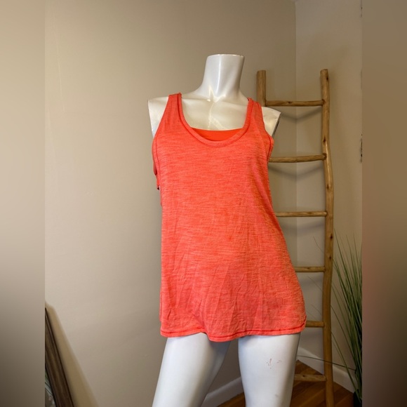 LULULEMON- Glide and Stride Tank Heathered Alarming Running Training Gym Yoga 10 - Picture 5 of 9